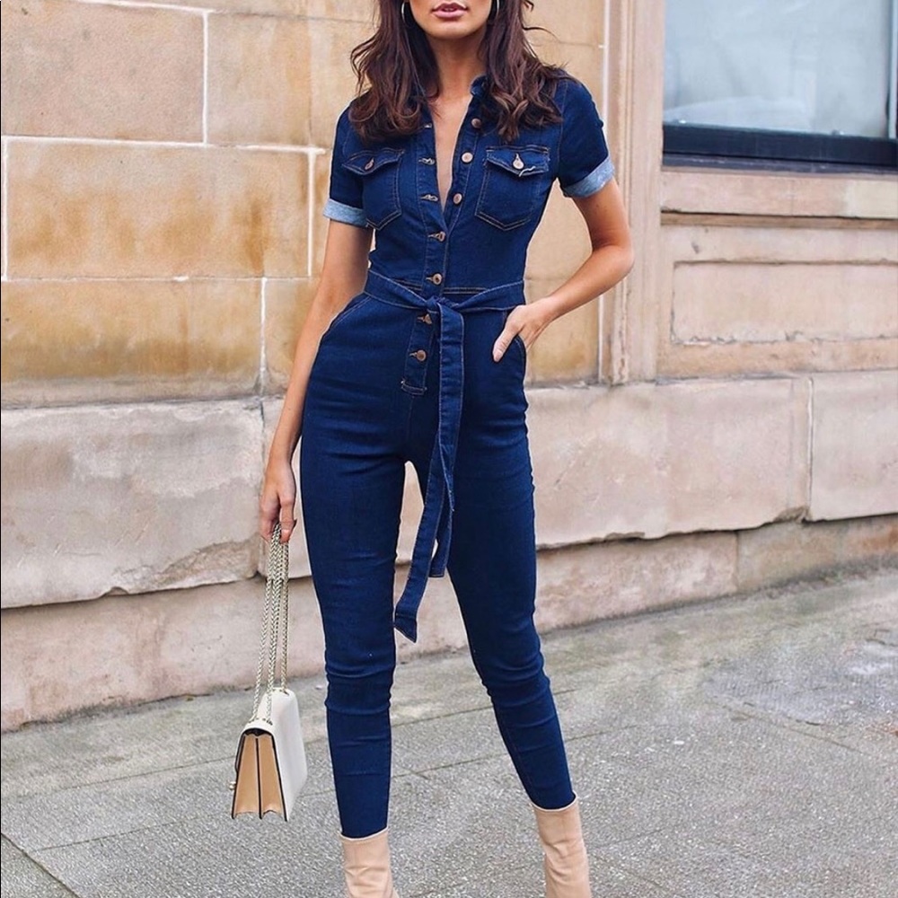 Denim Jumpsuit